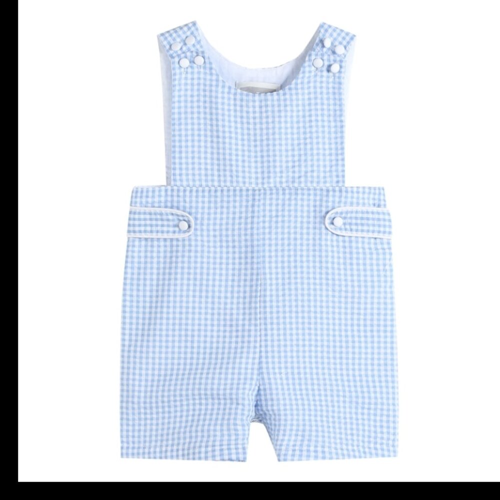 Light Blue Gingham Jon Jons